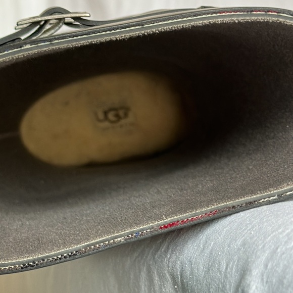 Ugg Sabene plaid top tall rain boots, size 6 - Picture 7 of 7